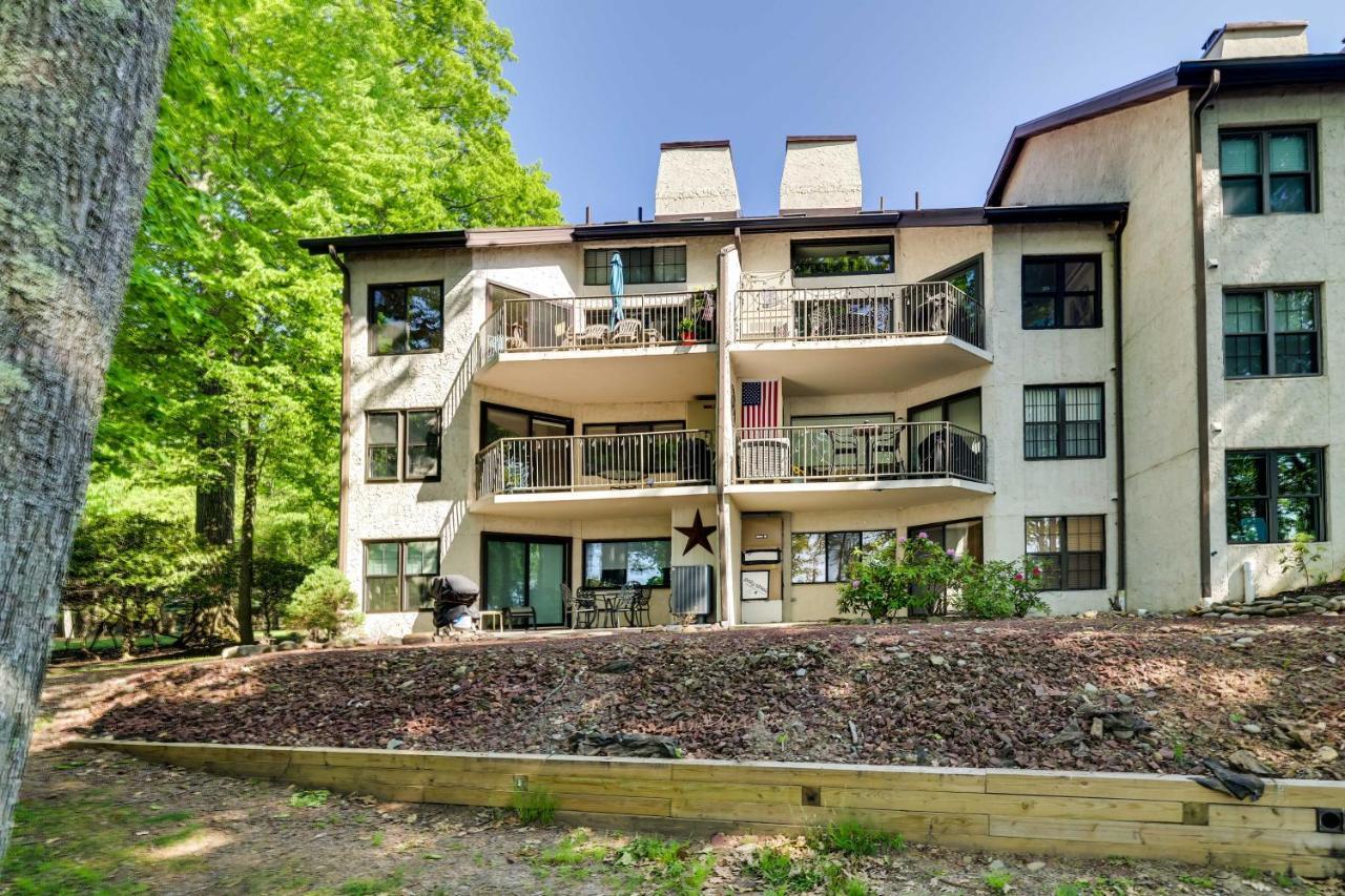 Lakefront Condo With Pool Access-1Min To Big Boulder! Lake Harmony Bagian luar foto